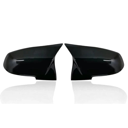 car bling rear view mirror cover Bright black
