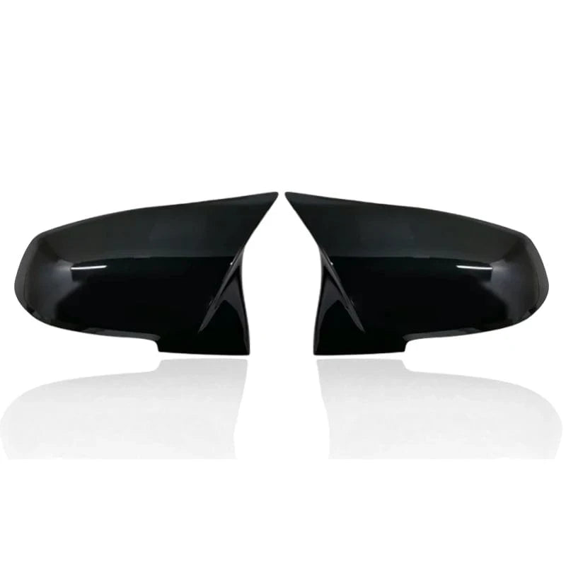 car bling rear view mirror cover Bright black