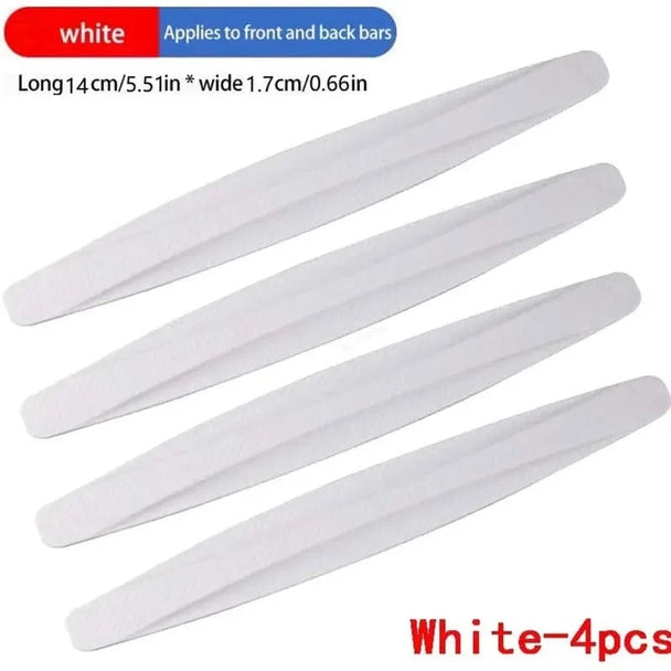 car bumper protector strips White-4
