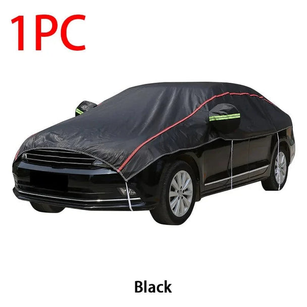 car car covers Sedan Black
