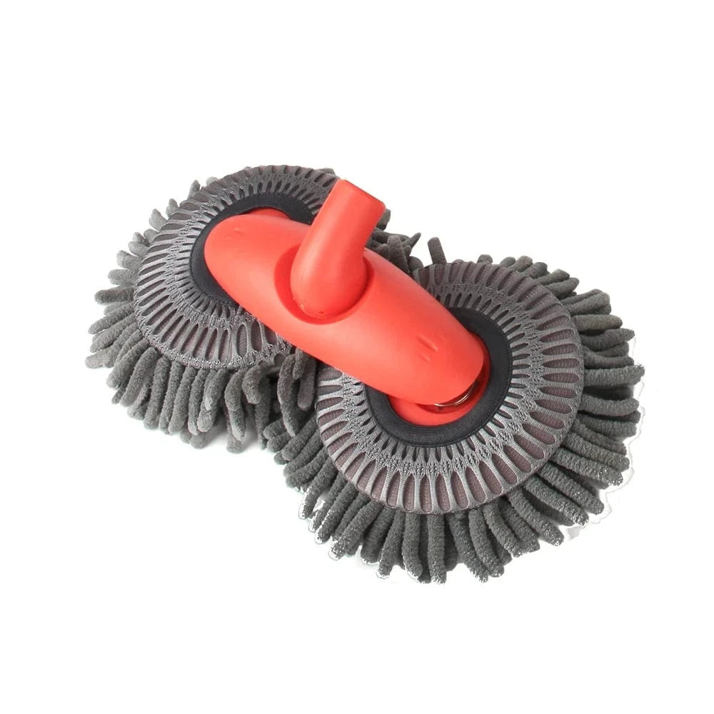 car cleaning brush with handle​ black