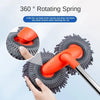 car cleaning brush with handle​ black