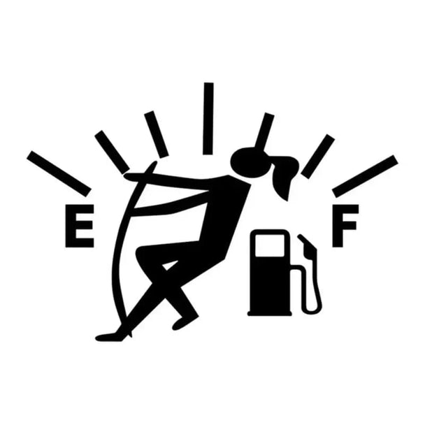car decal stickers funny Female black
