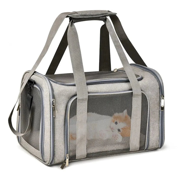 car dog bed back seat​  GRAY / L (50x34x34cm)