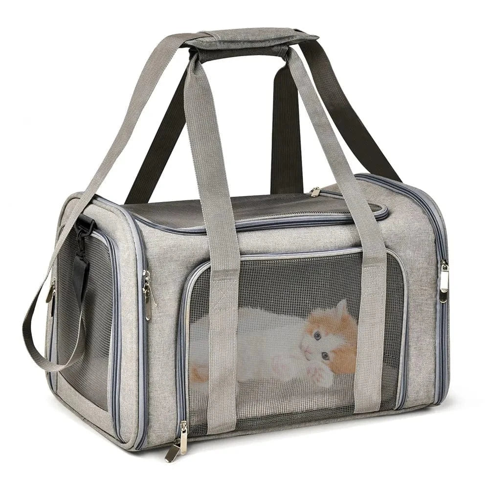 car dog bed back seat​  GRAY / L (50x34x34cm)