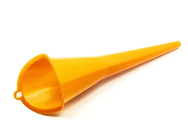 Car engine oil funnel   yellow