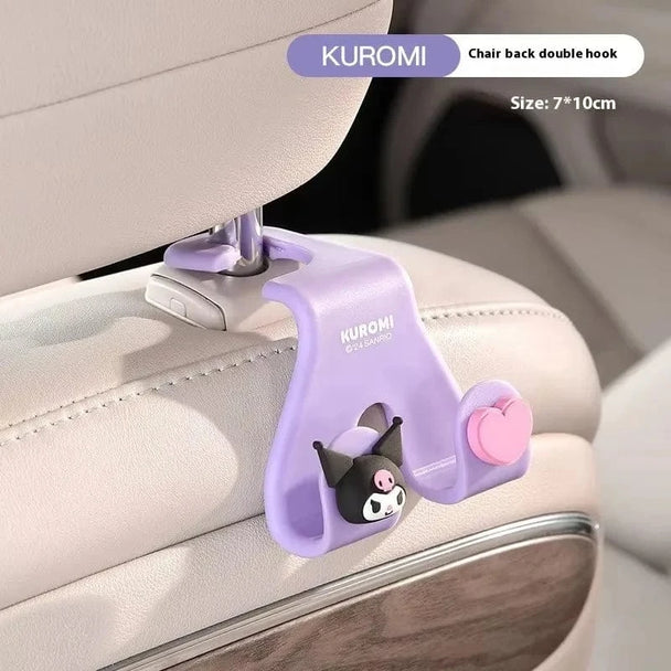 Car interior accessories hooks  Kuromi