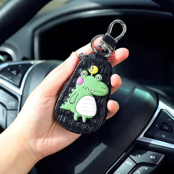car key leather cover case C