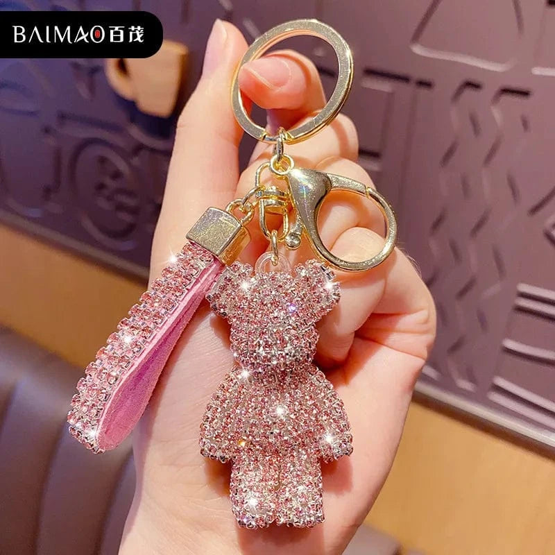 car keychains for women​ Pink