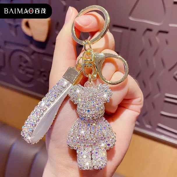 car keys with keychains Silver