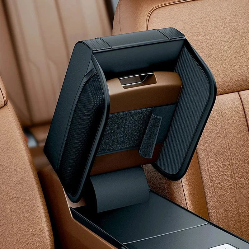 Car organizer center console  suede