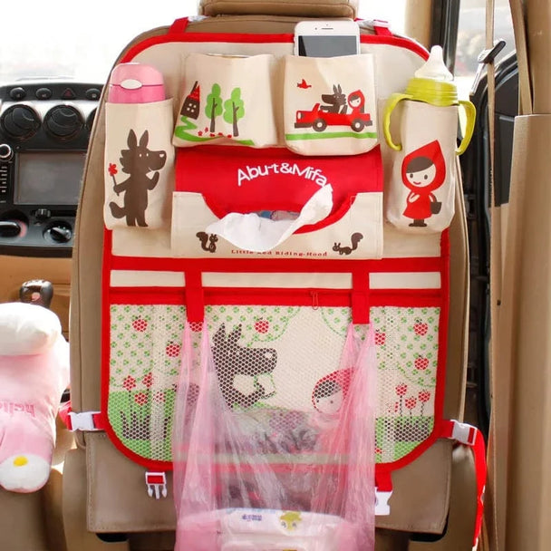 Car organizer for back seat  little red had