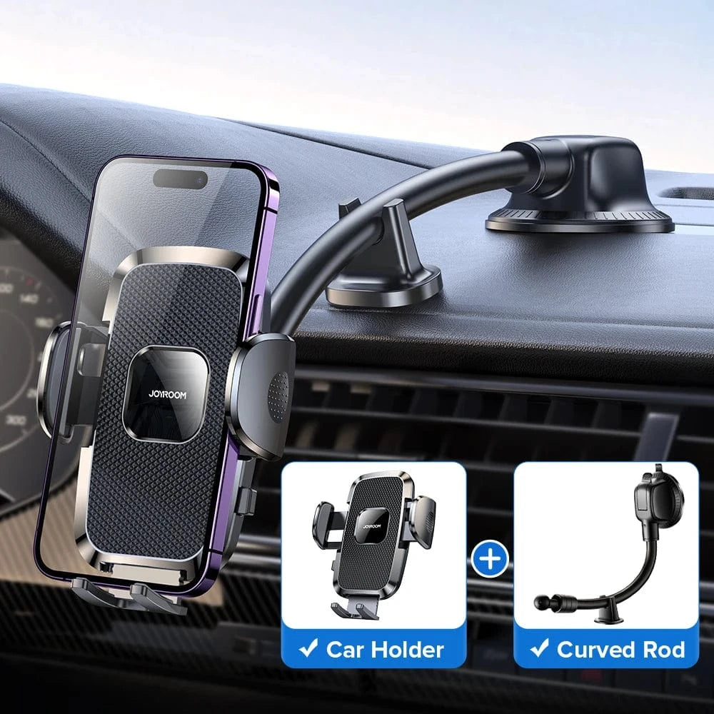 car phone holder dashboard Curved rod / CN