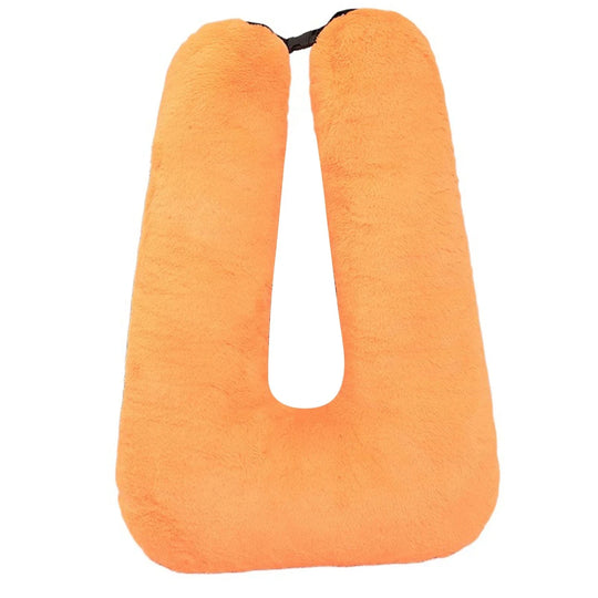 car pillow for kids on long drives​ Orange