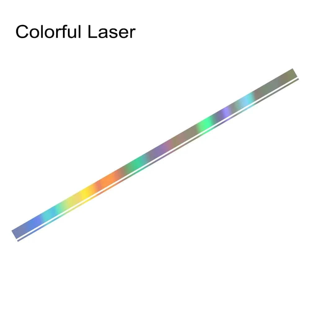 car racing stripe stickers​ Colorful Laser / 400x16cm