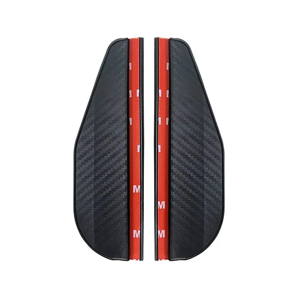 car rearview mirror rain 2PCS Carbon Fiber