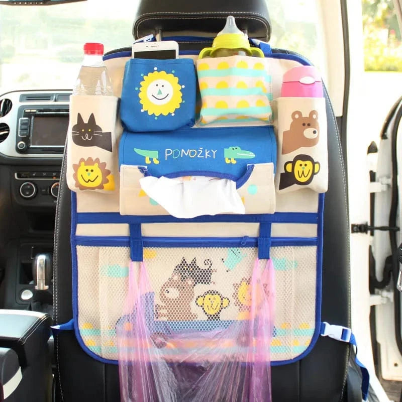 Car seat back storage organizer  Happy trip