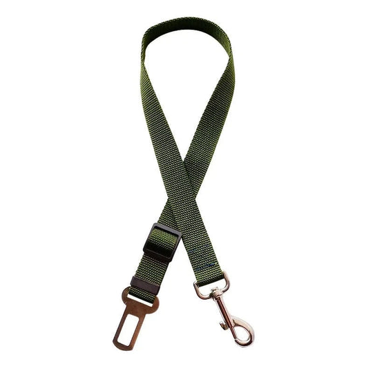 car seat belt pet Army green
