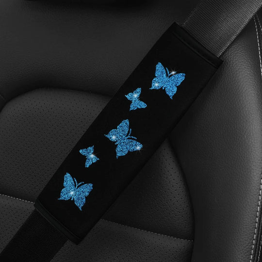 car seat belt safety cover  Blue