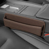 car seat catcher gap filler organizer  Mocha brown-leather