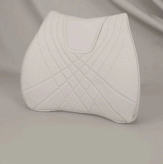 car seat neck support for adults​  beige lumbar