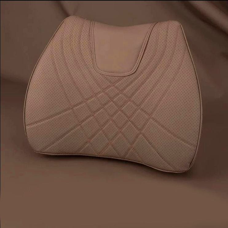 car seat pillow headrest neck support​  brown lumbar