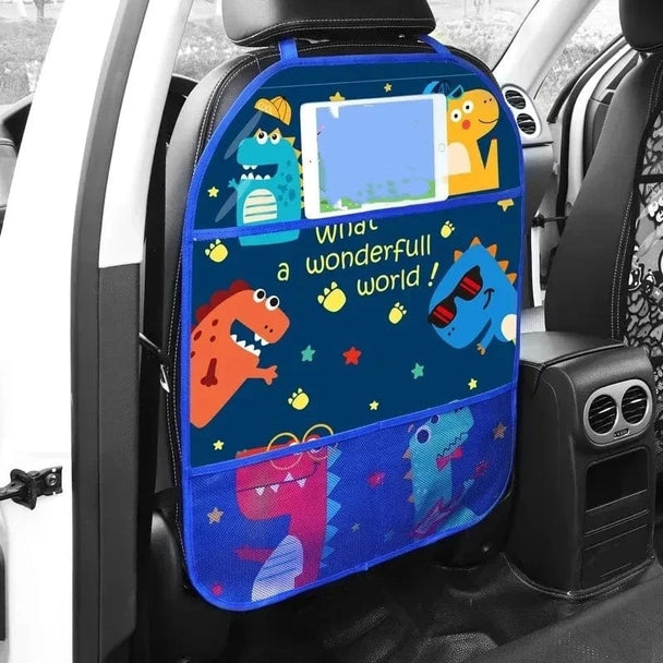 car seat protector for back seat Dinosaur band