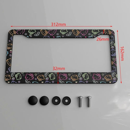 Car steering wheel cover cute  A4 Round hole