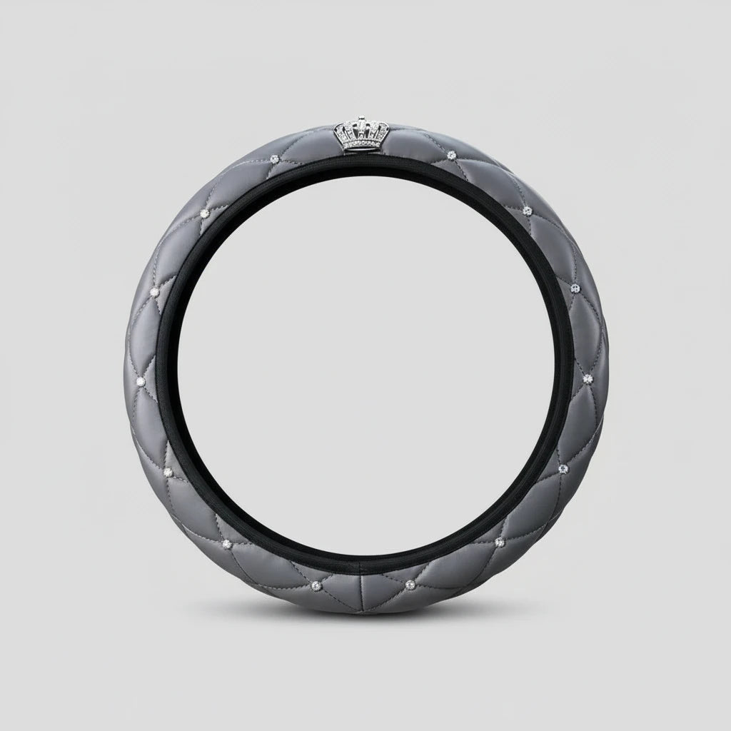 Car steering wheel covers Gray