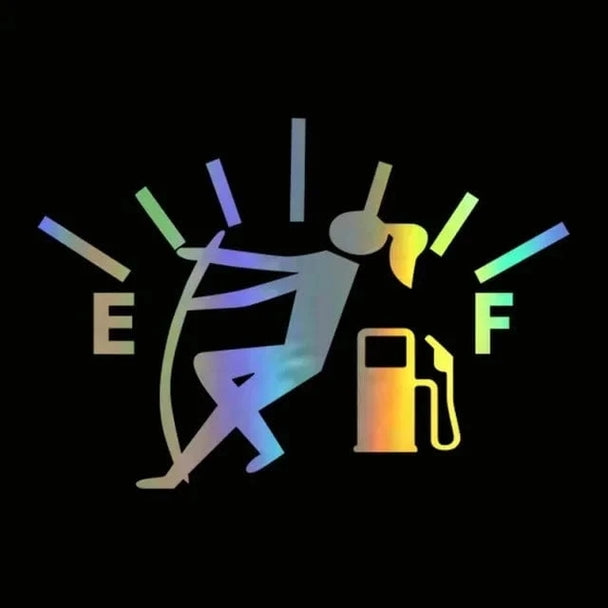 car stickers for windows  Female color gradien
