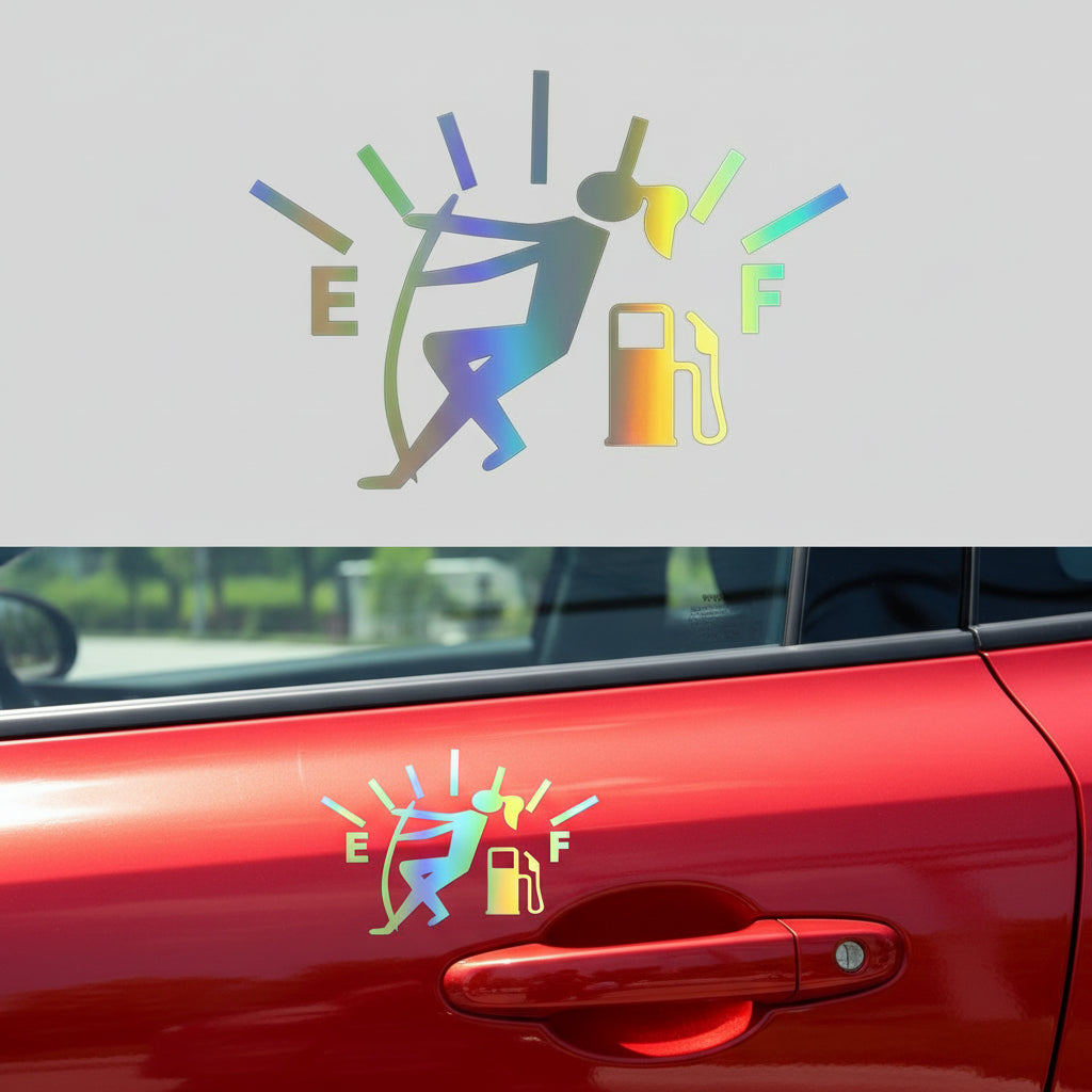 car stickers for windows  Female color gradien