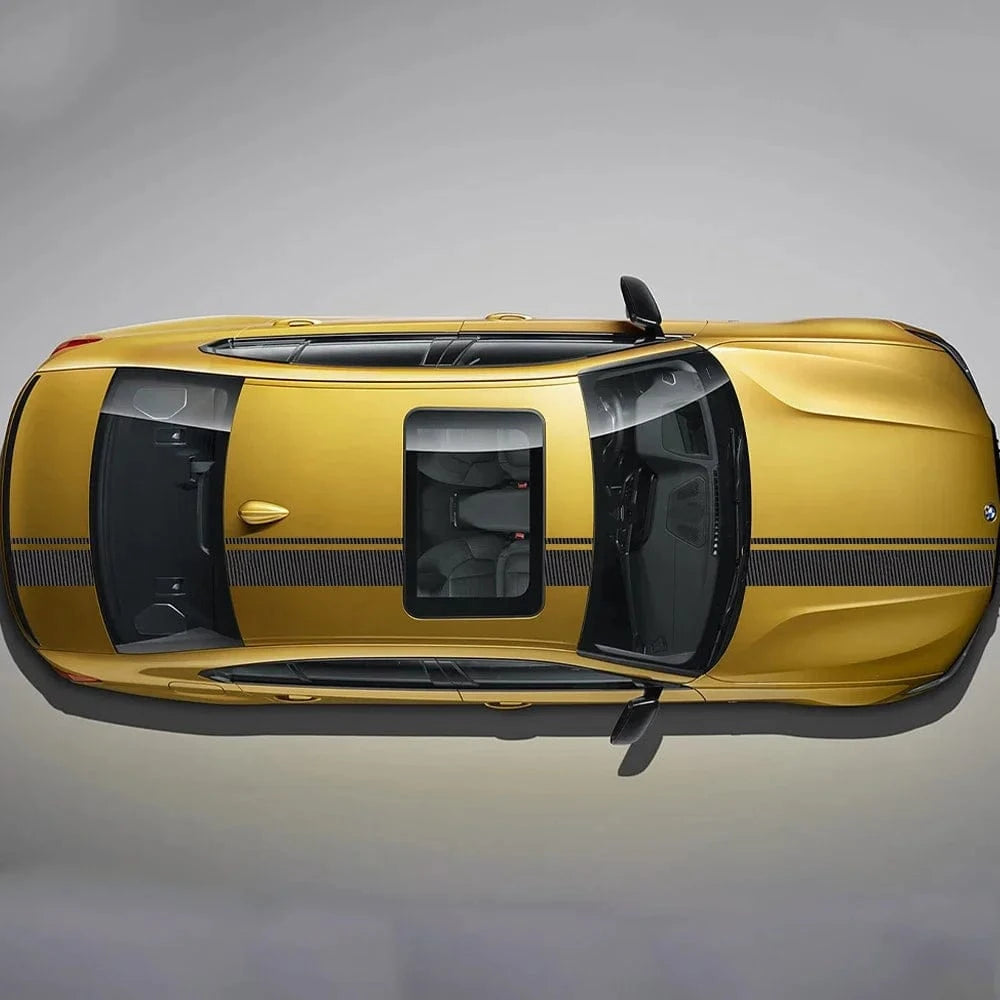 car stickers racing stripes​  Carbon Fiber / 400x16cm