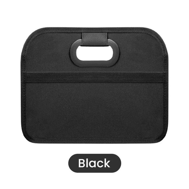 Car trunk organizer for SUV   black