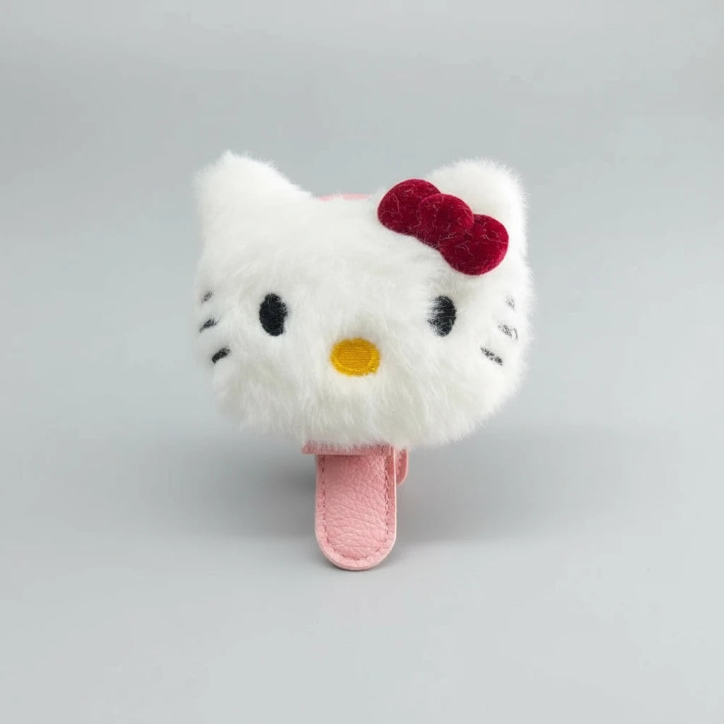 Car visor clip for sunglass  pink red