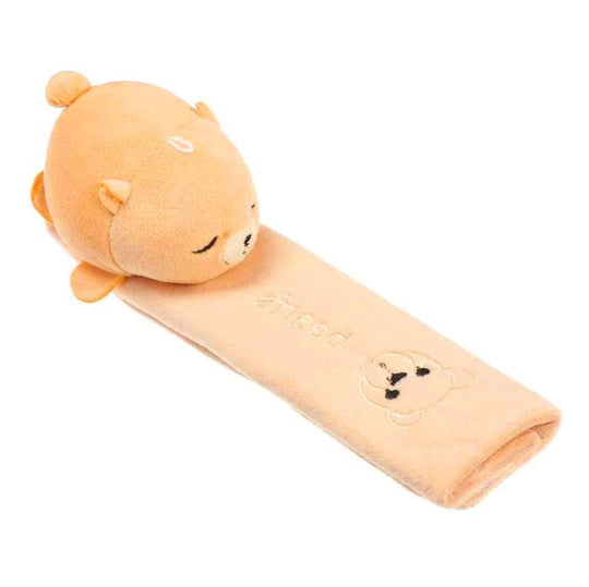 Cartoon car seat belt  Beige Bear