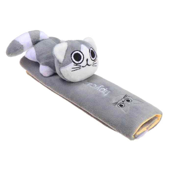 Cartoon seat belt Grey Cat