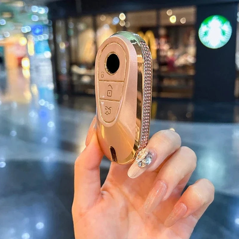 case for car keys  D-Pink