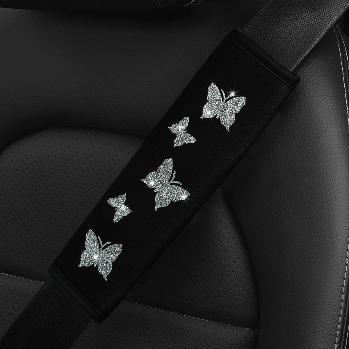 child car seat seat belt cover Sliver