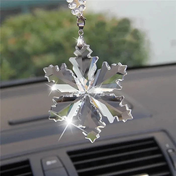 Christmas car decorations interior  B