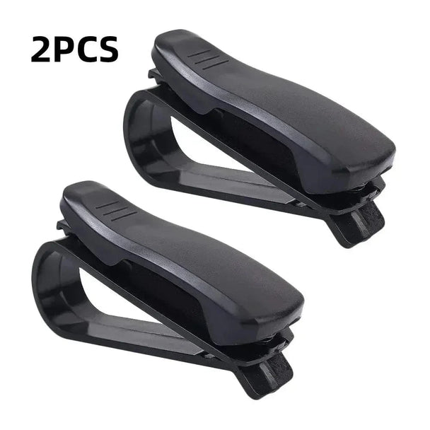 Clip on sun visor for car   2PCS Black