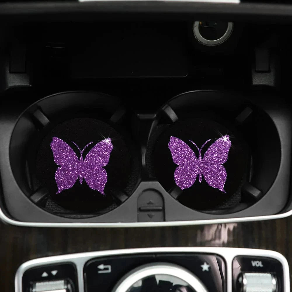 coasters for the car  Purple / Other / Four Seasons