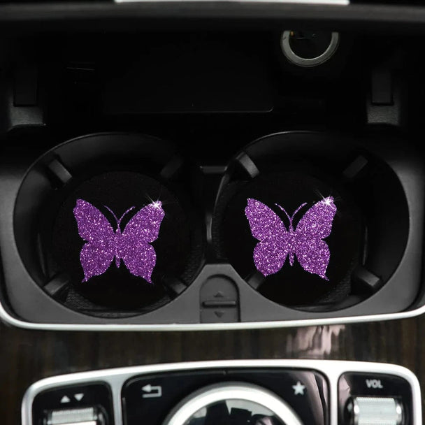 coasters for the car  Purple / Other / Four Seasons