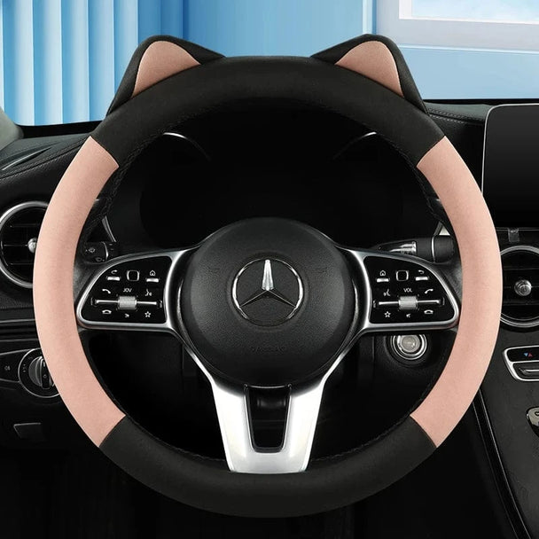 Cool car steering wheel Pink