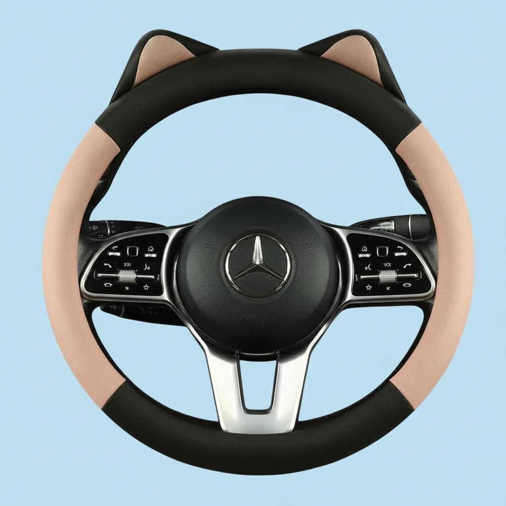 Cool car steering wheel Pink