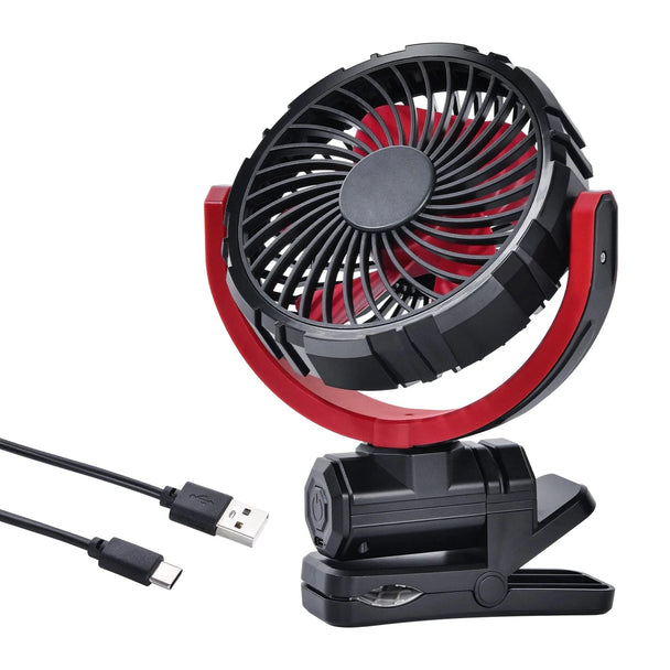 Cooling fan for car  Black Red