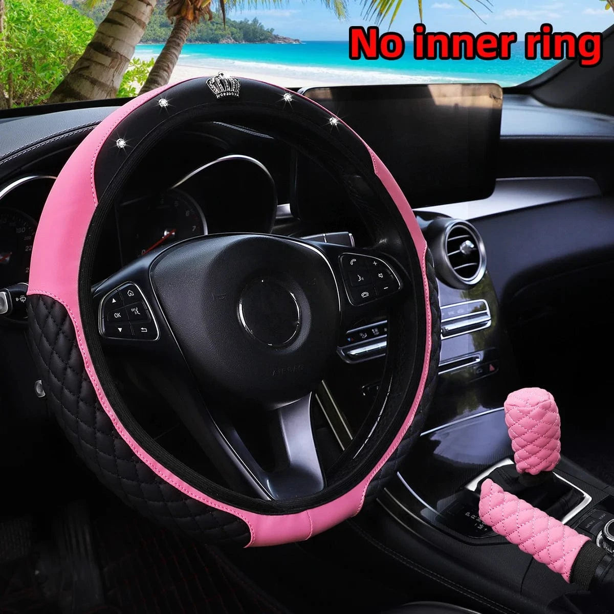 Cooling steering wheel cover Pink