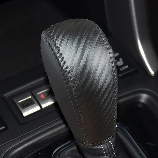 cover leather shift knob car gear lever  E