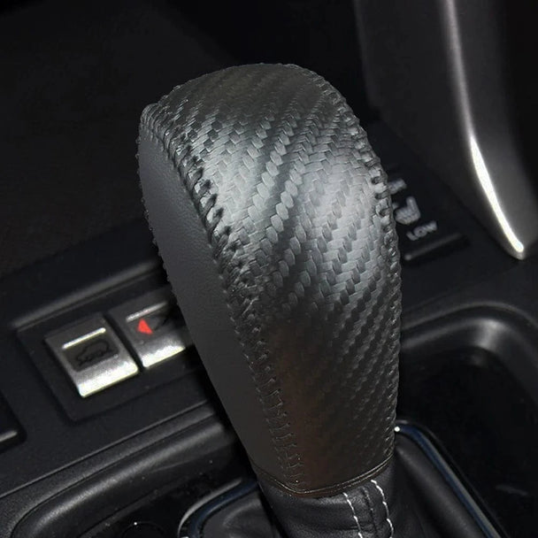 cover leather shift knob car gear lever  E