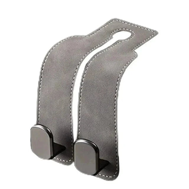 Custom double hook for car seat    2 in 1 Grey