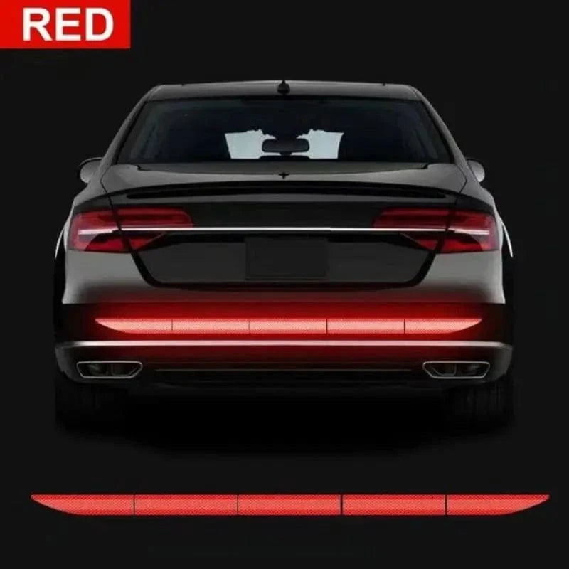 Custom reflective stickers for cars   car rear red